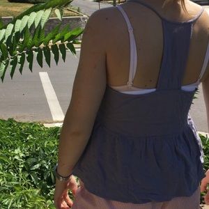 Embroidered tank top